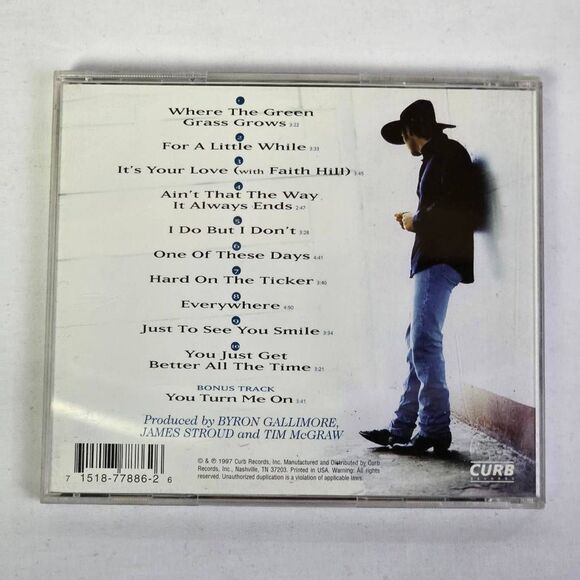 Tim McGraw Everywhere CD Album Pre-owned - Picture 3 of 3